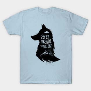 Inspirational Fox Nature Camping Design T-Shirt